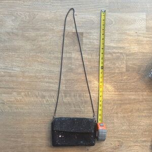 Elegant Black Beaded Evening Bag